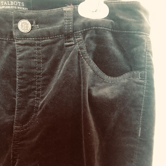 Talbots Charcoal Grey Jeggings Size 6 - Picture 3 of 5